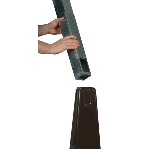 Rubbermaid Outdoor Ashtray Black