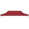 vidaXL Party Tent Roof 6x3 m Burgundy 270 g/m²