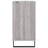 vidaXL Sideboard Grey Sonoma 57x35x70 cm Engineered Wood