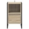 vidaXL Bedside Table Sonoma 39.5 x 30 x 50 cm Engineered Wood