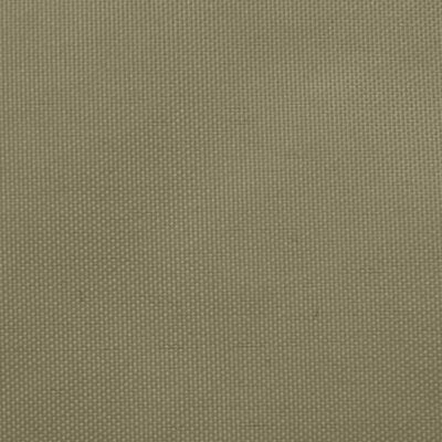 vidaXL Sunshade Sail Oxford Fabric Rectangular 2.5x4.5 m Beige