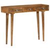 vidaXL Console Table | Brown | Solid mango wood | 102x30x79 cm | Console Table