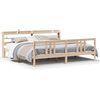 vidaXL Bed Frame with Headboard without Mattress 180x200 cm Super King