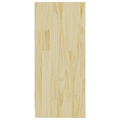 vidaXL Side Cabinet 35.5x33.5x76 cm Solid Pinewood