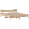 vidaXL Bed Frame without Mattress 180x200 cm Super King Solid Wood Pine