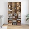 vidaXL CD Cabinet Artisan Oak 101 x 23 x 177.5 cm Engineered Wood
