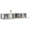 vidaXL 2 Piece TV Cabinet Set Grey Sonoma Engineered Wood