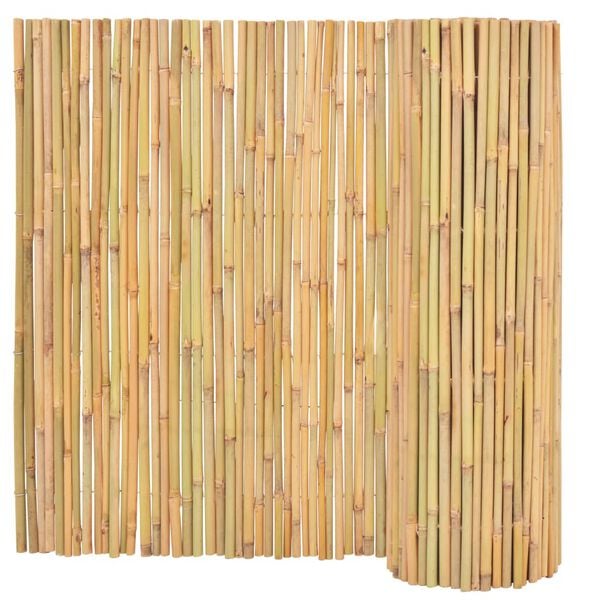 vidaXL Bamboo Fence 300x100 cm