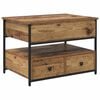 vidaXL Coffee Table Old Wood 70 x 50 x 54.5 cm Engineered Wood