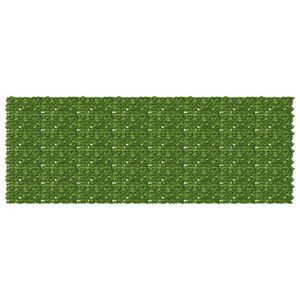 vidaXL Balcony Screen with Leaves Green and Yellow 400 x 150 cm