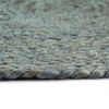 vidaXL Placemats 6 pcs Plain Olive Green 38 cm Round Jute
