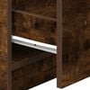 vidaXL Bedside Cabinets 2 pcs with 2 Drawers Smoked Oak 40x36x50 cm