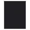 vidaXL Outdoor Roller Blind UV Protection Black 160 x 230 cm (W x H)