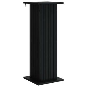 vidaXL Plant Stand Black 30.5 x 30 x 80.5 cm Engineered Wood