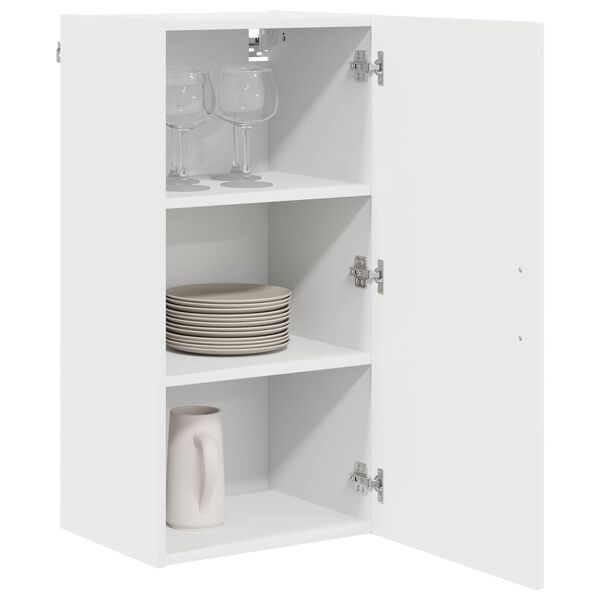 vidaXL Kitchen Cabinet Kalmar White 40 x 31 x 80 cm Engineered Wood