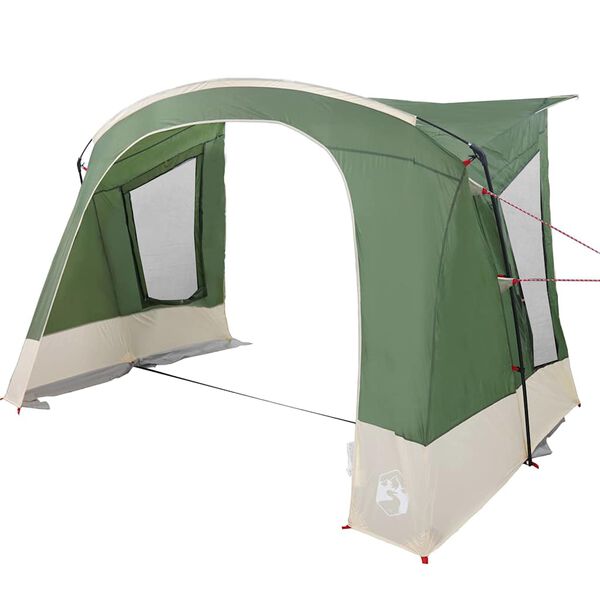 vidaXL Caravan Tent with Roof with Storage Green 252 x 245 x 245 cm