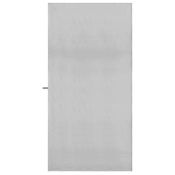 vidaXL Sports Towels 2 pcs Grey 180 x 90 cm Polyester and polyamide
