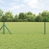 vidaXL Hexagon Fence Green 0.8 x 25 m PVC
