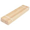 vidaXL Roll-up Bed Base with 23 Slats 70x200 cm Solid Pinewood