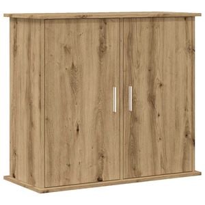 vidaXL Aquarium Stand Artisan Oak 81x36x73 cm Engineered Wood