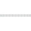 vidaXL Wire Mesh Fence with Flange Green 1.6x25 m