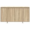 vidaXL Sideboard Sonoma Oak 135 x 41 x 75 cm Engineered Wood