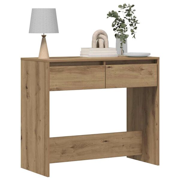 vidaXL Console Table Artisan Oak 89x41x76.5 cm Engineered Wood