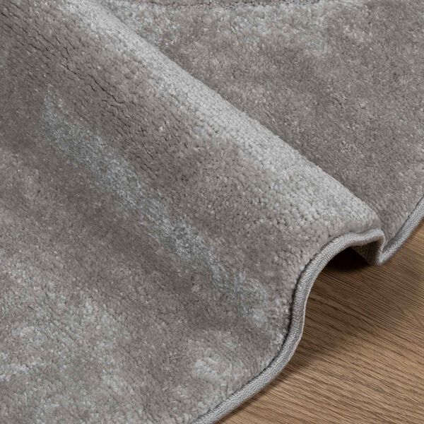 vidaXL Area Rugs Round Grey &Oslash; 120 CM