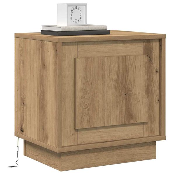 vidaXL Bedside Cabinet 2 pcs Artisan Oak 44 x 34.5 x 45 cm