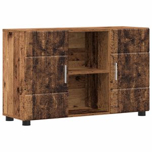 vidaXL Sideboard FLORIN 88.5 x 30.5 x 55.5 cm Old Wood Engineered Wood