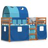 vidaXL Bunk Bed without Mattress Blue 90x190 cm Solid Wood Pine
