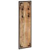 vidaXL Coat Rack 35x8x110 cm Solid Rough Wood Mango