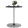 vidaXL Bar Table Base 55x90 cm Chromed Steel