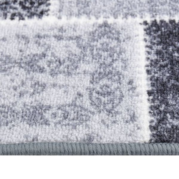 vidaXL Carpet Runner Grey 80x250 cm