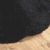 vidaXL Shaggy Rug High Pile NAVARRA Black 200x200 cm Polyester