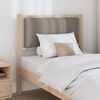 vidaXL Headboard Other Brown 75 cm Solid pine wood