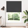 vidaXL Roller Blind Blackout Black 145x230 cm Fabric Width 141.6 cm Polyester