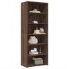 vidaXL Highboard Brown Oak 70x41x185 cm Engineered Wood