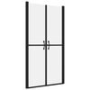 vidaXL Shower Door Frosted ESG (98-101)x190 cm