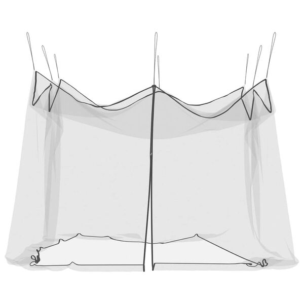 vidaXL Mosquito Net for Outdoor 220 Mesh Black 300x300x250 cm