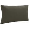 vidaXL 1-Piece Back Cushion PUTTEN 100% Polyester Anthracite