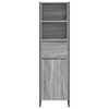 vidaXL Book Cabinet Grey Sonoma 43 x 36 x 150.5 cm Engineered Wood