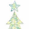 vidaXL Christmas Tree with 120 LEDs Warm white 120 cm PET