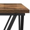 vidaXL Side Table Set 2 pcs Smoked oak 50 x 50 x 40 cm
