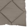 vidaXL Summer Duvet Light Grey 200 x 140 cm Microfiber