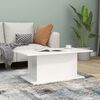 vidaXL Coffee Table White 102x55.5x40 cm Engineered Wood