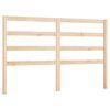 vidaXL Bed Headboard 126x4x100 cm Solid Wood Pine