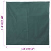 vidaXL Plant Fleece Covers with Zip 4 pcs 70 g/m&sup2; 1.55x1.55 m