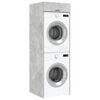 vidaXL Wash Machine Cabinet with Storage Concerte 67.5 x 68 x 200 cm