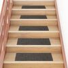 vidaXL Stair Mats Self-adhesive 30 pcs 76x20 cm Anthracite Rectangular